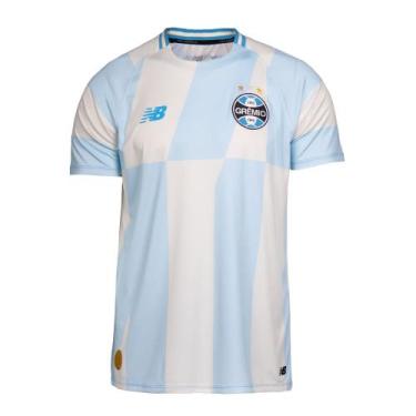 Imagem de Camiseta Masculina New Balance Grêmio Torcedor 2026 Off White, Off whi