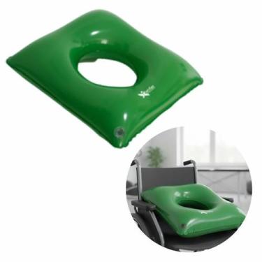 Imagem de Almofada DÁgua Quadrada Com Orifício ArtFlex Anti Escaras Feridas Úlce