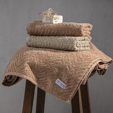 Imagem de 1 Toalha Rosto Macia 550g/m2 Grossa Absorvente 50x80 Che Nud - IDEALIZ