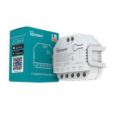 Imagem de Interruptor Inteligente Sonoff Wifi Dual R3 Medição de Energia