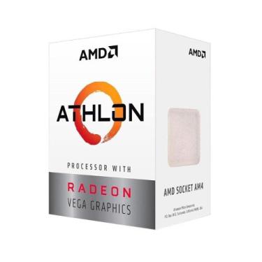 Imagem de Processador AMD Athlon 3000G 3.5GHz Vega 3 AM4 Box