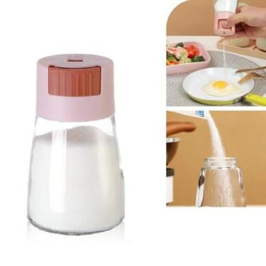 Imagem de Porta Temperos Organizador Dispenser Condimentos Vidro 180ml - Y888, R