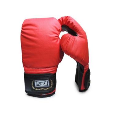 Imagem de Luva de Boxe Punch Home Vermelho, 14