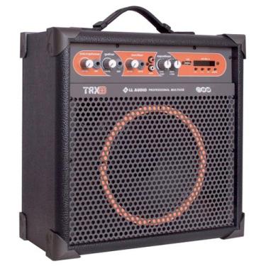 Imagem de Caixa Amplificada Profissional LL Áudio TRX8 45Wrms Bluetooth, Radio, 