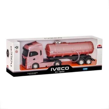 Imagem de Caminhao Brinqueco Iveco Hiway Toco Tanque Cores Sortidas Usual - Usua