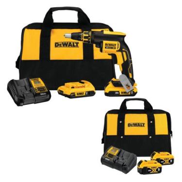 Imagem de Parafusadeira Drywall 20V MAX Brushless com 2 Baterias 2Ah, 2 Baterias