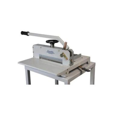 Imagem de Guilhotina de Facão com Mesa Semi Industrial Excentrix EX330 Capacidade 300 Folhas Comprimento de Corte 330mm
