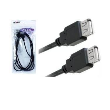 Imagem de Cabo Extensor Usb 2.0 Femea X Fêmea 2 Metros - Lelong