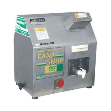 Imagem de Moenda de Cana Elétrica Cana Shop 60 3 Rolos Maqtron, 110V