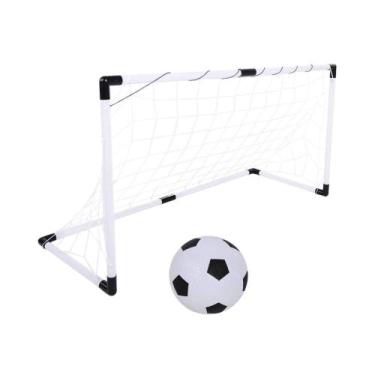 Imagem de Conjunto Gol Futebol Trave e Bola Infantil Brinquedo BBR - R3226 - BBR