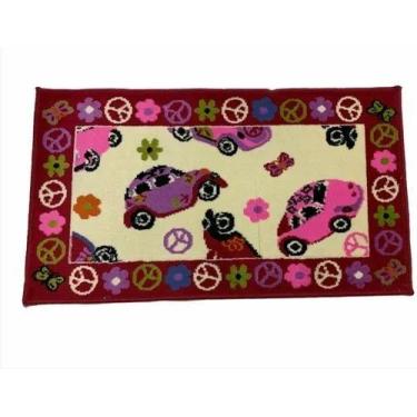 Imagem de Tapete Infantil beira de cama Fusca 57 cm x 1,00 cm - Sultan