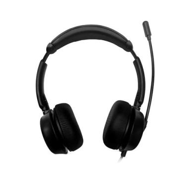 Imagem de Headset Office Get Prime USB Preto ideal para reuniões e videoconferên