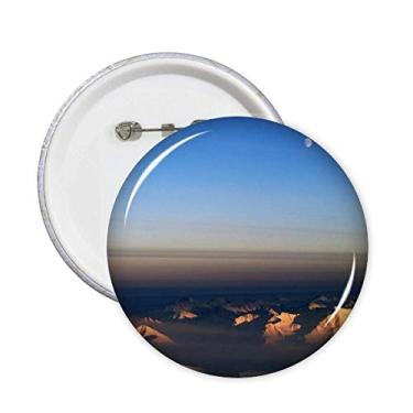 Imagem de Alfinetes de cenário natural esplêndido de areia para decoração de acessórios 5 peças