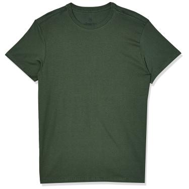 Imagem de Camiseta Mc Gola Careca Simples, Reserva, Masculino, Verde Escuro, GG