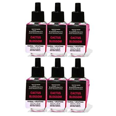 Imagem de Bath and Body Works 6 Pack, Cactus Blossom Wallflowers ( 0.8 fl oz / 24 ml) Fragrance Refill