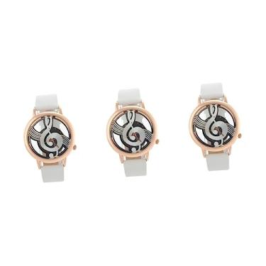 Imagem de Holibanna Assistir 3 Pecas relógio de pulso de quartzo Aço inoxidável relógios para mulheres moda mulheres assistem relógio de quartzo feminino tons de terra relógios de quartzo definir