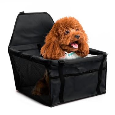 Imagem de Cadeirinha Pet Para Carro Cachorro Cães Gatos 10kg Estocasa (Preto)