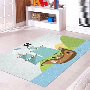 Imagem de Tapete Infantil Navio Pirata - Style Brazil