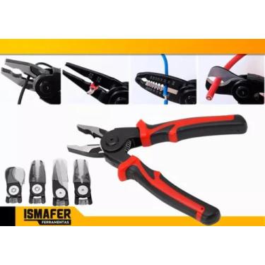 Imagem de Alicate 5 Em 1 Universal Multipontas Kit Alicates Corte Crip - GORILLA