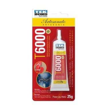 Imagem de Adesivo P/artesanato T6000 25g - TEK BOND