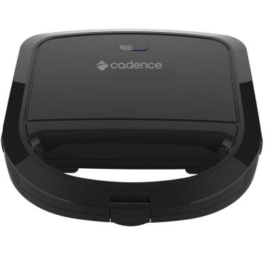 Imagem de Sanduicheira Eletrica Cadence Preta 750W - Antiaderente 127V