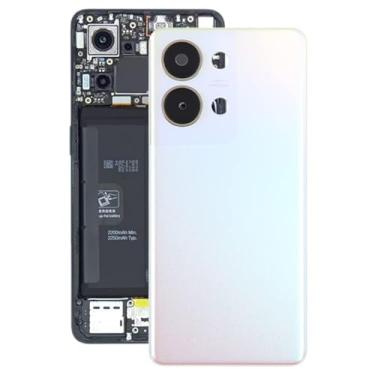 Imagem de Peças de substituição de telefone celular Para a tampa traseira da bateria original do Oppo Reno9 Pro com a tampa da lente da câmera Acessórios telefônicos