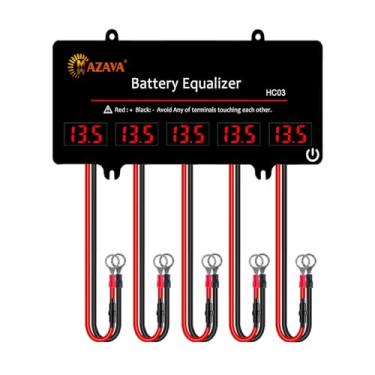 Imagem de Mazava Equalizador De Bateria Hc03 Para Baterias 12/24/36/48 V/60 V, Balanceador Tensão, Controlador Interruptor Toque Chumbo-Ácido Ativo 5S