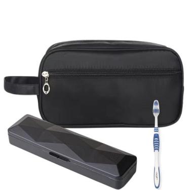 Imagem de Nécessaire Premium Executiva Nylon Com Porta Escova De Dente - Mormino