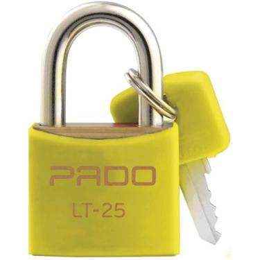 Imagem de Cadeado Haste 25MM Amarelo - PADO