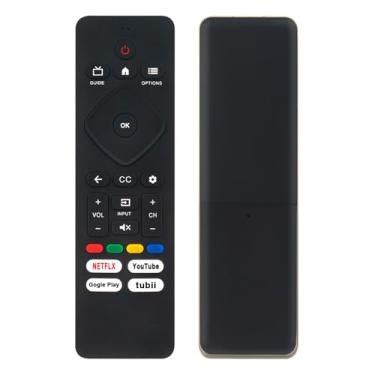 Imagem de Controle remoto de substituição universal compatível com Smart TVs Philips 65PFL5766/F7 55PFL5604 65PFL5604 75PFL5604 65PFL5766 50PFL5806 43PFL5704 55PFL5704 75PFL5704 43PFL5704 PFL576 6 50PFL5766