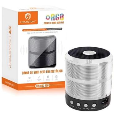 Imagem de Mini Caixa de Som Portátil Bluetooth H"Maston WS887-0146 - Preto