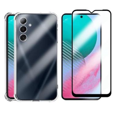 Imagem de Kit Capa Case Capinha e Película 3D Vidro Para Galaxy M54