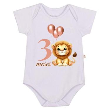 Imagem de Body Mesversário Meninas Bebê Conforto E Charme Para Fotos - Bellvi, R