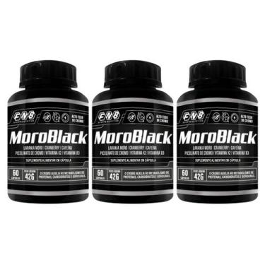 Imagem de Kit 3x MoroBlack Laranja Moro Cranberry Cafeína Cromo Vitamina K2 B3 6