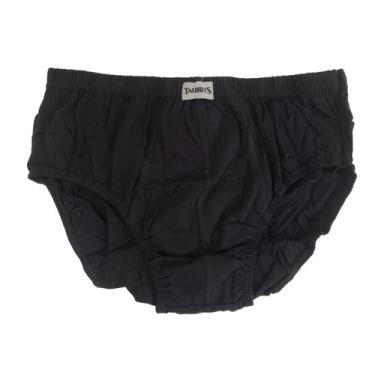 Imagem de Cueca Slip Tradicional 100% Algodão Plus Size Tamanho Grande Taurus, G