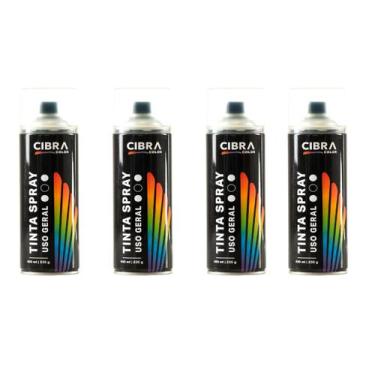 Imagem de 04 Verniz Incolor Para Pintura Madeira Artesanato Metal 400ml - CIBRA 