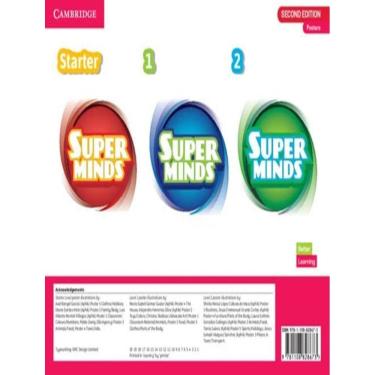 Imagem de Super Minds Starter 1 And 2 Poster Pack - British English - 2Nd Ed