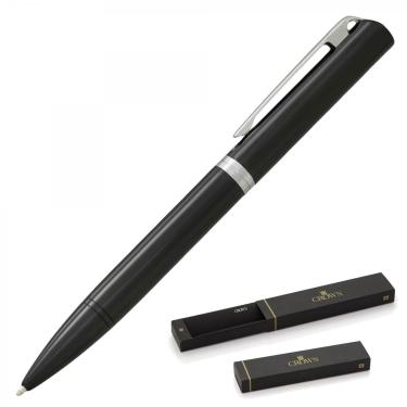 Imagem de Caneta Esferográfica Crown Ref: Di10056p Platinum Preta