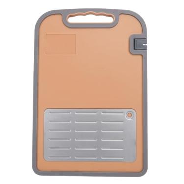 Imagem de Pilipane Tábua de corte dupla face bandeja de descongelamento antiderrapante de grau alimentício para carne, legumes, cozinha, material PP, 1 pacote (G para tamanho 41-47)