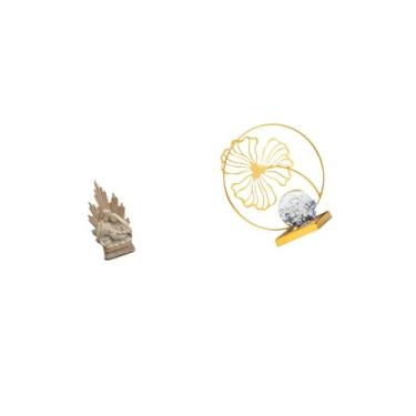 Imagem de YIJU Escultura Clássica Católica de Folha de Ferro em Resina para Mesa de Escritório, Decoração de Carro E Casa, Ornamento Colecionável para Estante, Mesa