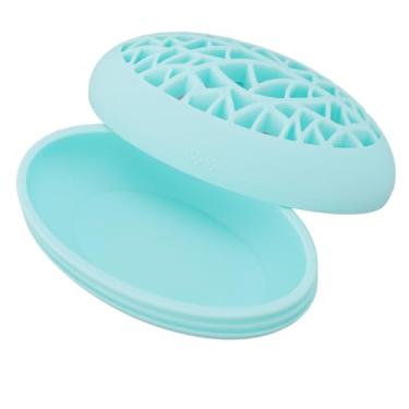 Imagem de Suporte de pincel de maquiagem, organizador de silicone, base de exibição, suporte de armazenamento de escova de beleza para pincéis, batons e ferramentas de beleza