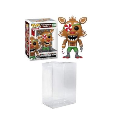Imagem de Funko Pop! Games: Five Nights at Freddy's Holiday - Gingerbread Foxy com um protetor Byron's Attic