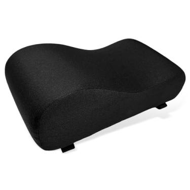 Imagem de NYTKL Capa de console central de carro, 32,2 x 16,3 cm × 3,9 cm, almofada de apoio de braço de espuma viscoelástica macia e confortável, protetor de travesseiro universal para a maioria dos veículos