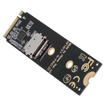 Imagem de NFHK Adaptador 2280 PCI-E4.0 M.2 M-Key NVME para Oculink SFF-8612 SFF-8611 Adaptador host com Redriver Linear para SSD U.2 eGPU em comprimentos de cabo longos