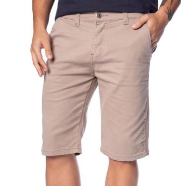 Imagem de Bermuda Masculina Gangster Sarja Reta Areia, Areia, 46