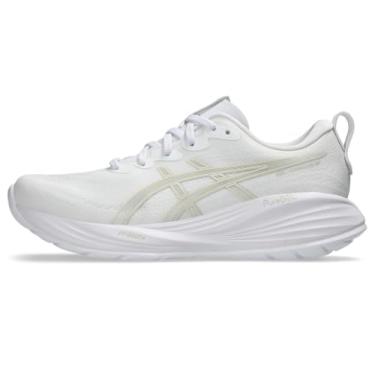 Imagem de ASICS Tênis feminino Gel-Cumulus 27, Branco/cinza lago, 41