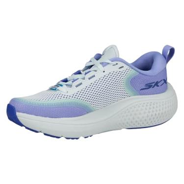 Imagem de Skechers Go Run Supersonic Max feminino, Lavanda/Aqua, 36