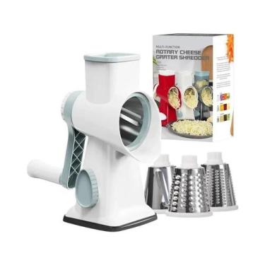 Imagem de Fatiador Manual Transparente 3 Em 1, Ralador, Moedor De Nozes, Ferrame