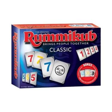 Imagem de Jogo De Tabuleiro Rummikub Para Diversão Em Família, Jogo Clássico De 