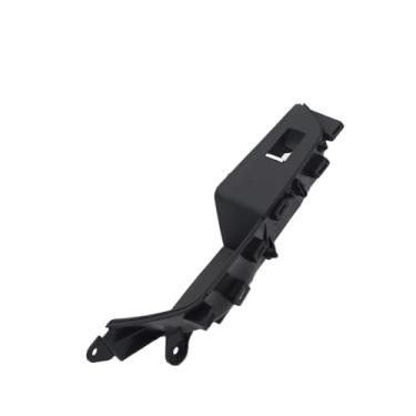 Imagem de Porta interior do carro puxar alça painel janela levantador interruptor capa guarnição Compatível com bmw série 6 2017-2022 51417466309(Rear Left-Black)